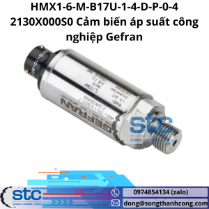 HMX1-6-M-B17U-1-4-D-P-0-4 2130X000S0 Cảm biến áp suất công nghiệp Gefran