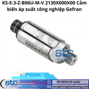 KS-E-3-Z-B06U-M-V 2130X000X00 Cảm biến áp suất công nghiệp Gefran