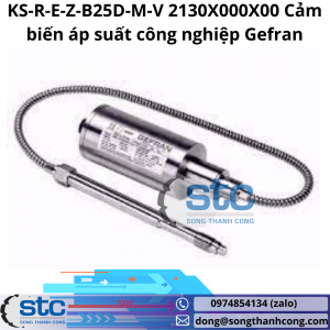 KS-R-E-Z-B25D-M-V 2130X000X00 Cảm biến áp suất công nghiệp Gefran