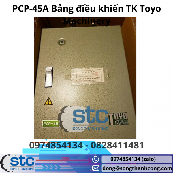 PCP-45A Bảng điều khiển TK Toyo Machinery