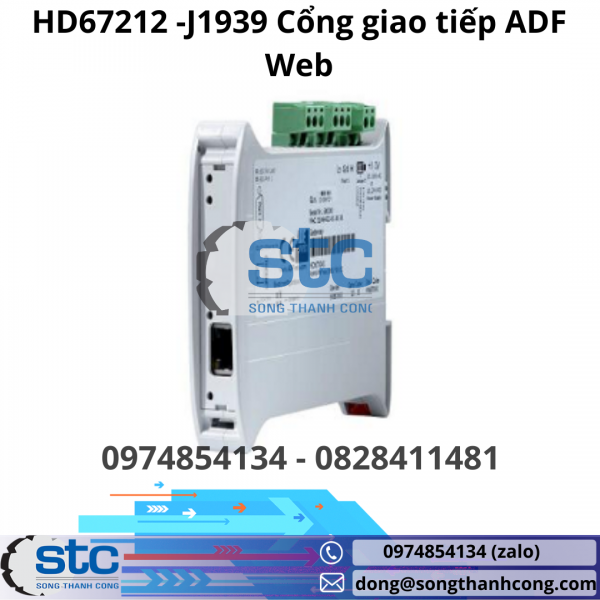 HD67212 -J1939 Cổng giao tiếp ADF Web