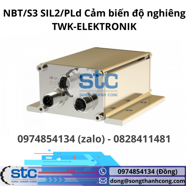 NBT/S3 SIL2/PLd Cảm biến độ nghiêng TWK-ELEKTRONIK