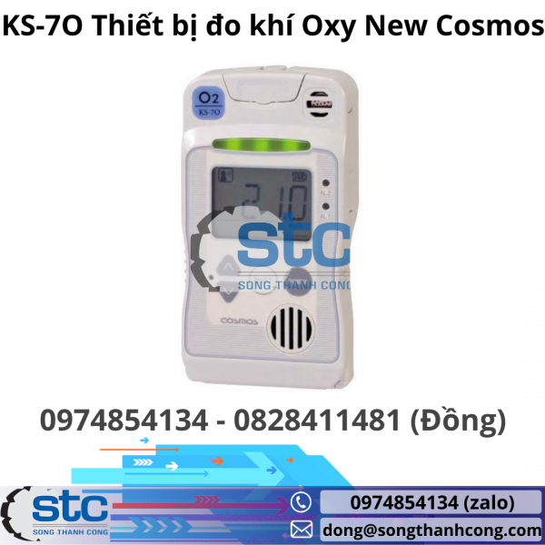 KS-7O Thiết bị đo khí Oxy New Cosmos