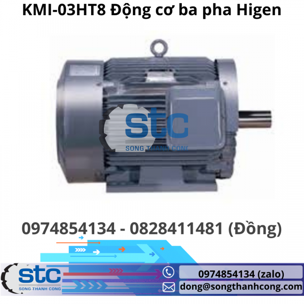 KMI-03HT8 Động cơ ba pha Higen
