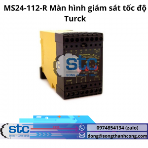 MS24-112-R Màn hình giám sát tốc độ Turck