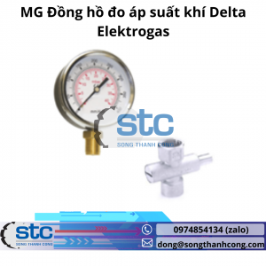 MG Đồng hồ đo áp suất khí Delta Elektrogas