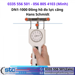 DN1-1000 Đồng hồ đo lực căng Hans Schmidt