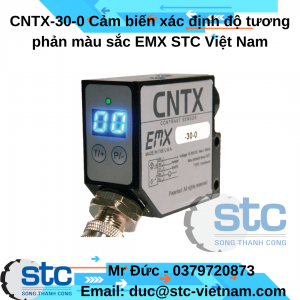 CNTX-30-0 Cảm biến xác định độ tương phản màu sắc EMX STC Việt Nam