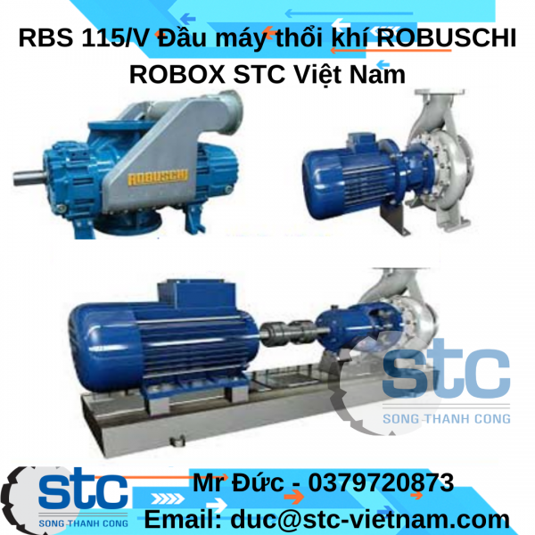 RBS 115/V Đầu máy thổi khí ROBUSCHI ROBOX STC Việt Nam
