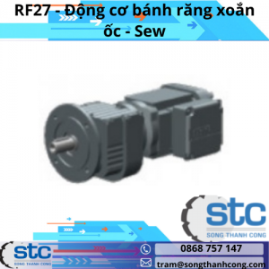 RF27 Động cơ bánh răng xoắn ốc Sew