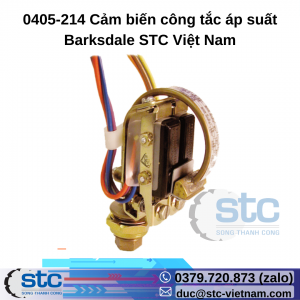 0405-214 Cảm biến công tắc áp suất Barksdale STC Việt Nam