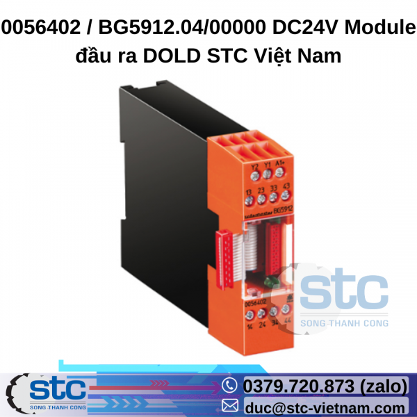 0056402 / BG5912.04/00000 DC24V Module đầu ra DOLD STC Việt Nam