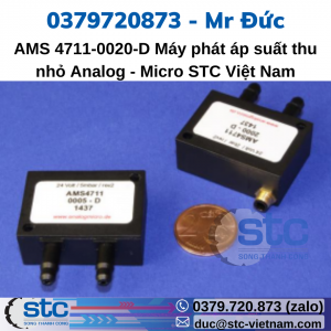 AMS 4711-0020-D Máy phát áp suất thu nhỏ Analog - Micro STC Việt Nam