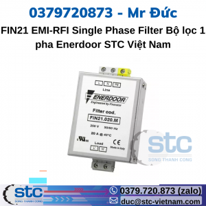 FIN21 EMI-RFI Single Phase Filter Bộ lọc 1 pha Enerdoor STC Việt Nam