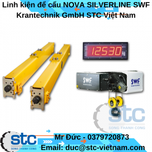 Linh kiện để cẩu NOVA SILVERLINE SWF Krantechnik GmbH STC Việt Nam