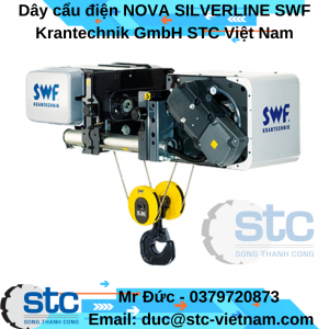 Dây cẩu điện NOVA SILVERLINE SWF Krantechnik GmbH STC Việt Nam