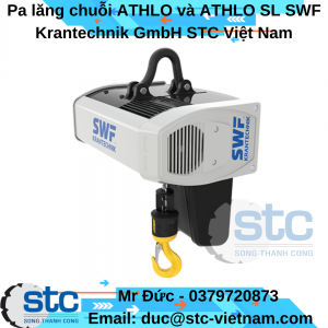 Pa lăng chuỗi ATHLO và ATHLO SL SWF Krantechnik GmbH STC Việt Nam