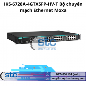 IKS-6728A-4GTXSFP-HV-T Bộ chuyển mạch Ethernet Moxa