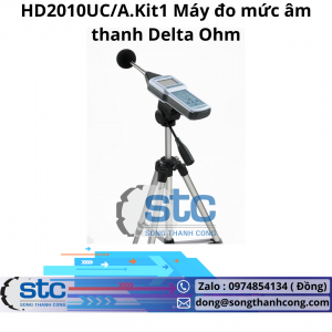 HD2010UC/A.Kit1 Máy đo mức âm thanh Delta Ohm