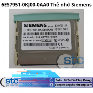 6ES7951-0KJ00-0AA0 Thẻ nhớ Siemens