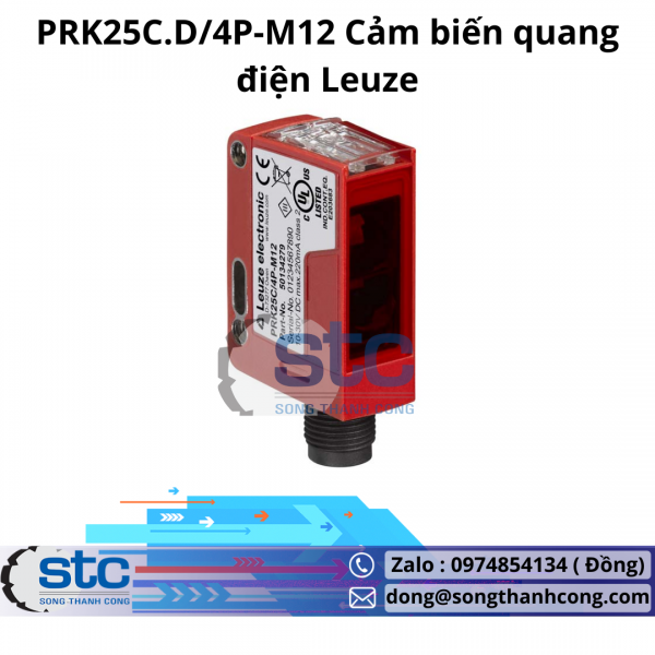 PRK25C.D/4P-M12 Cảm biến quang điện Leuze