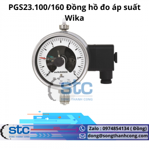 PGS23.100/160 Đồng hồ đo áp suất Wika