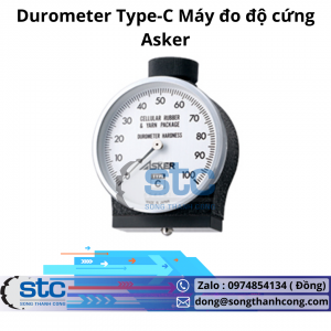 Durometer Type-C Máy đo độ cứng Asker