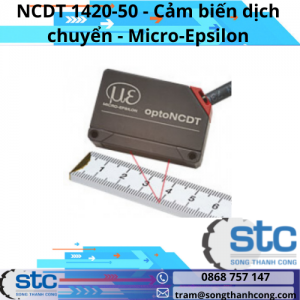 NCDT 1420-50 Cảm biến dịch chuyển Micro-Epsilon