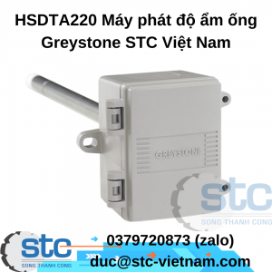 HSDTA220 Máy phát độ ẩm ống Greystone STC Việt Nam
