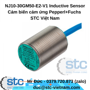 NJ10-30GM50-E2-V1 Inductive Sensor Cảm biến cảm ứng Pepperl+Fuchs STC Việt Nam