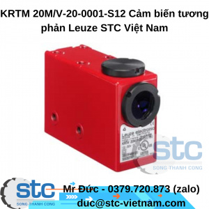KRTM 20M/V-20-0001-S12 Cảm biến tương phản Leuze STC Việt Nam