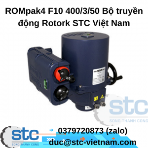 ROMpak4 F10 400/3/50 Bộ truyền động Rotork STC Việt Nam