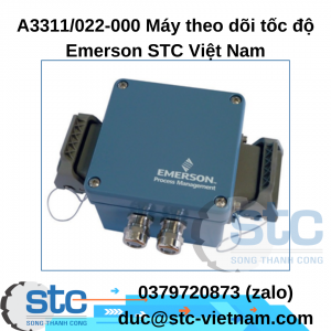 A3311/022-000 Máy theo dõi tốc độ Emerson STC Việt Nam