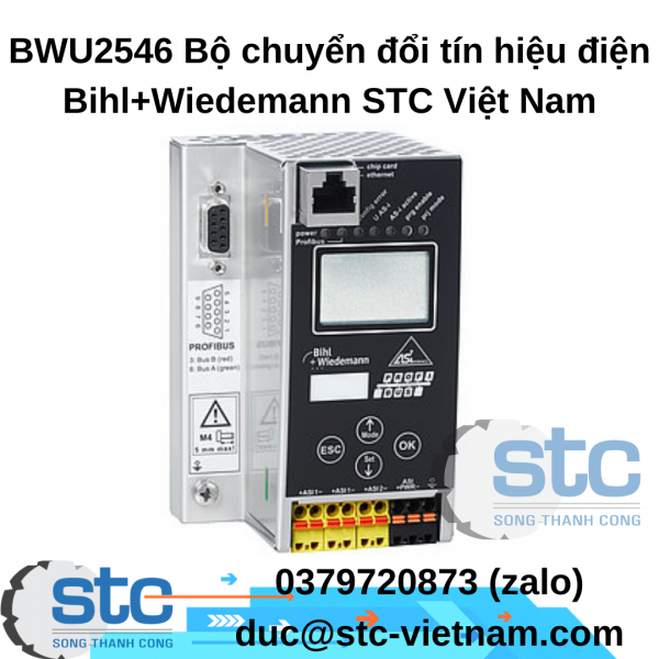 BWU2546 Bộ chuyển đổi tín hiệu điện Bihl+Wiedemann STC Việt Nam