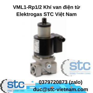 VML1-Rp1/2 Khí van điện từ Elektrogas STC Việt Nam