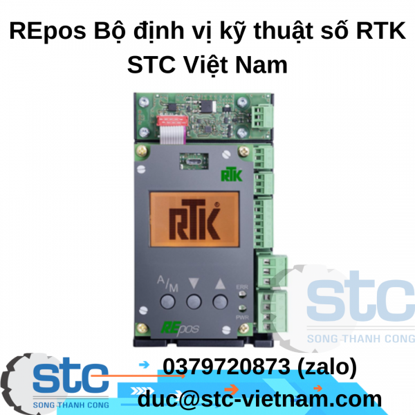 REpos Bộ định vị kỹ thuật số RTK STC Việt Nam