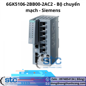 6GK5106-2BB00-2AC2 Bộ chuyển mạch Siemens