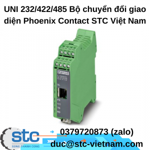 UNI 232/422/485 Bộ chuyển đổi giao diện Phoenix Contact STC Việt Nam