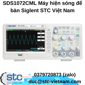 SDS1072CML Máy hiện sóng để bàn Siglent STC Việt Nam