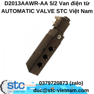 D2013AAWR-AA 5/2 Van điện từ AUTOMATIC VALVE STC Việt Nam