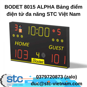 BODET 8015 ALPHA Bảng điểm điện tử đa năng STC Việt Nam