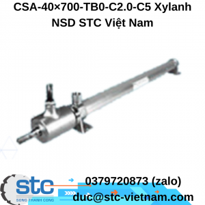 CSA-40×700-TB0-C2.0-C5 Xylanh NSD STC Việt Nam