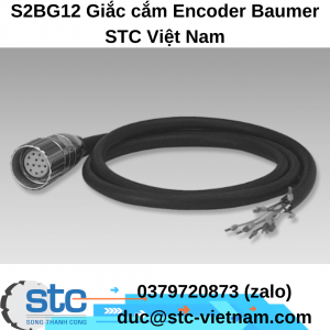 S2BG12 Giắc cắm Encoder Baumer STC Việt Nam