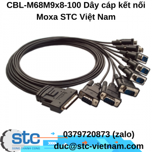 CBL-M68M9x8-100 Dây cáp kết nối Moxa STC Việt Nam