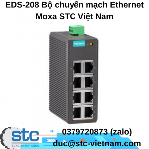 EDS-208 Bộ chuyển mạch Ethernet Moxa STC Việt Nam