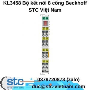KL3458 Bộ kết nối 8 cổng Beckhoff STC Việt Nam