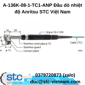 A-136K-08-1-TC1-ANP Đầu dò nhiệt độ Anritsu STC Việt Nam