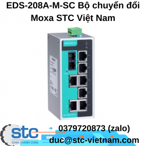 EDS-208A-M-SC Bộ chuyển đổi Moxa STC Việt Nam