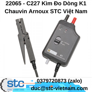 22065 - C227 Kìm Đo Dòng K1 Chauvin Arnoux STC Việt Nam