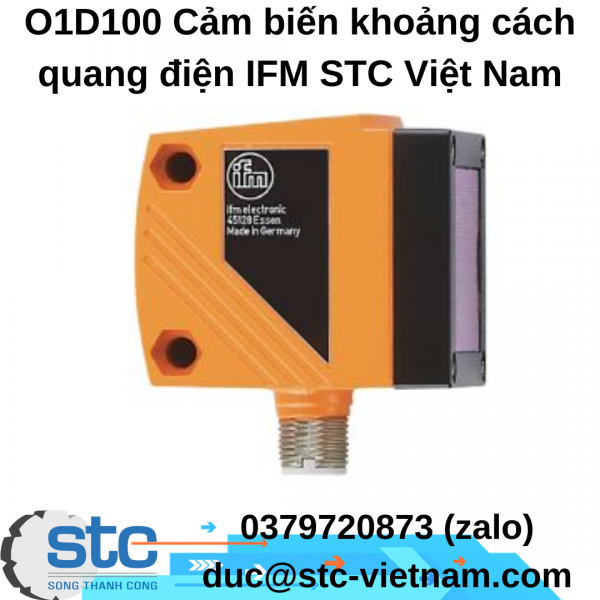 O1D100 Cảm biến khoảng cách quang điện IFM STC Việt Nam